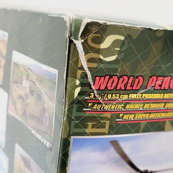 World Peacekeepers Combat Black Helicopter 2 Figures 1:18 Scale Power Team Elite - Picture 6 of 14